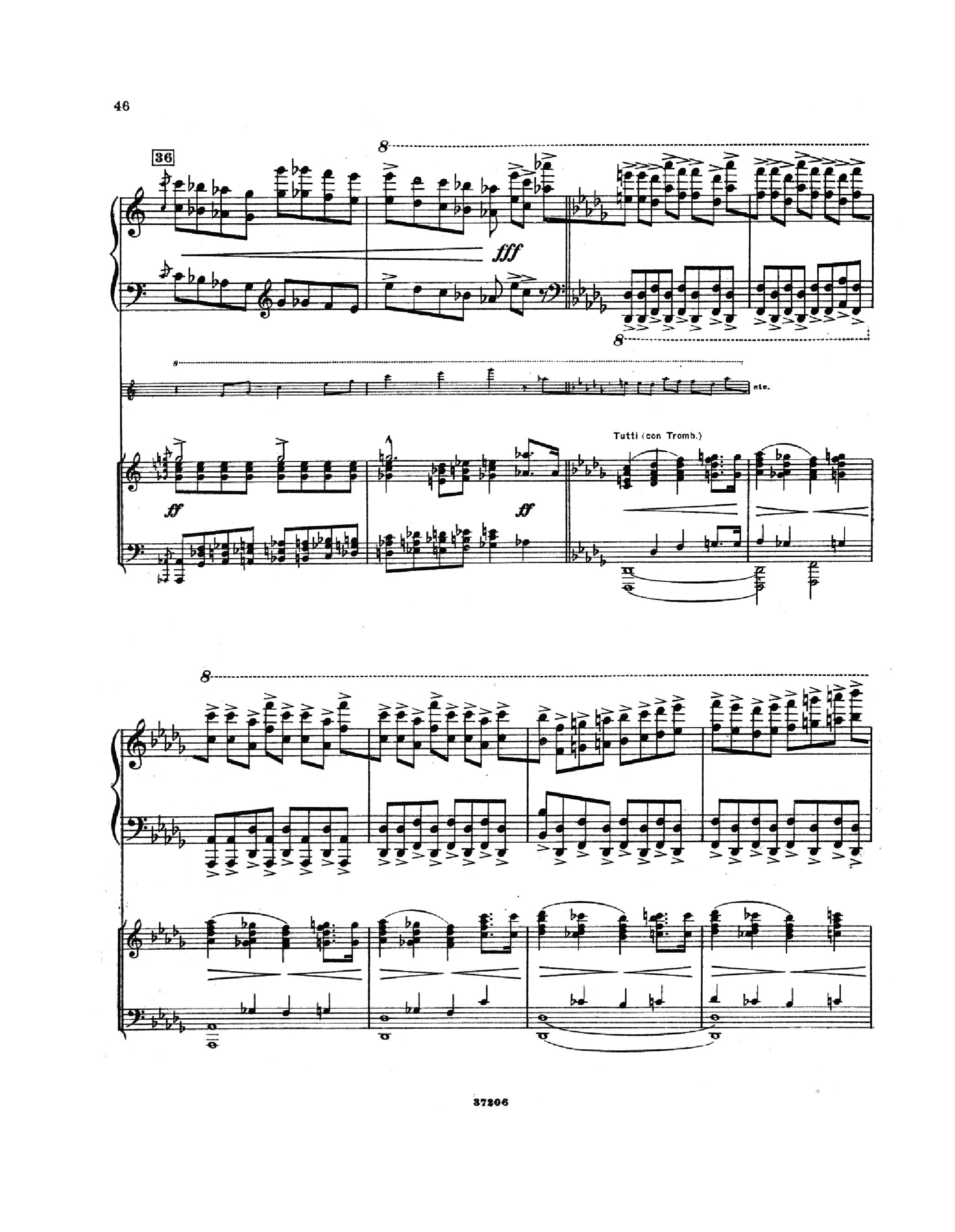 Prokofiev: Piano Concerto no. 1, ending (3. movement)