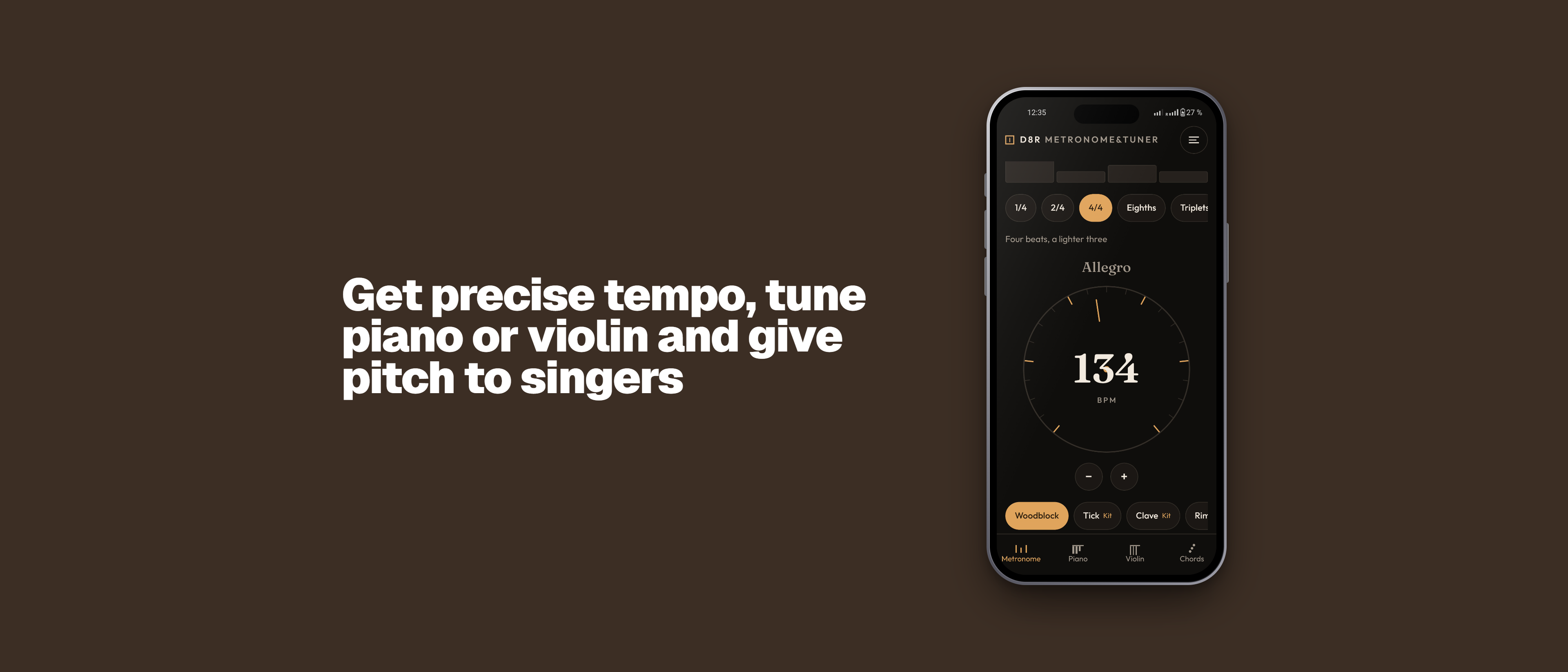 D8R Metronome & Tuner banner