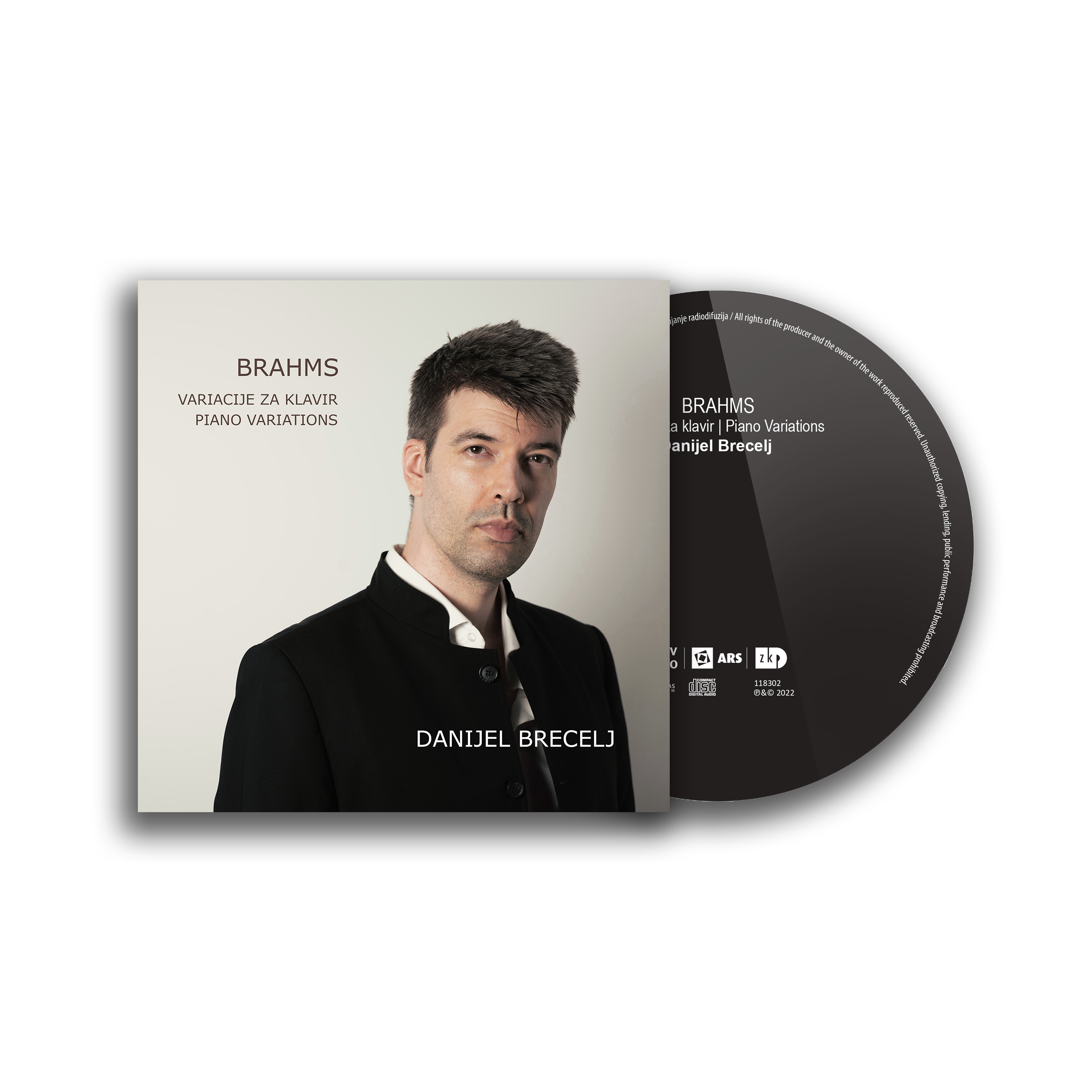 Audio CD: Brahms, Piano Variations